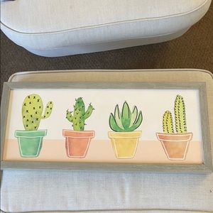 Cactus painting